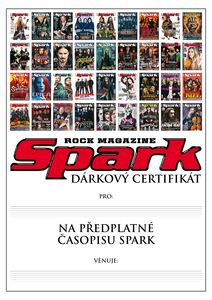 Certifikát předplatné Spark titulky